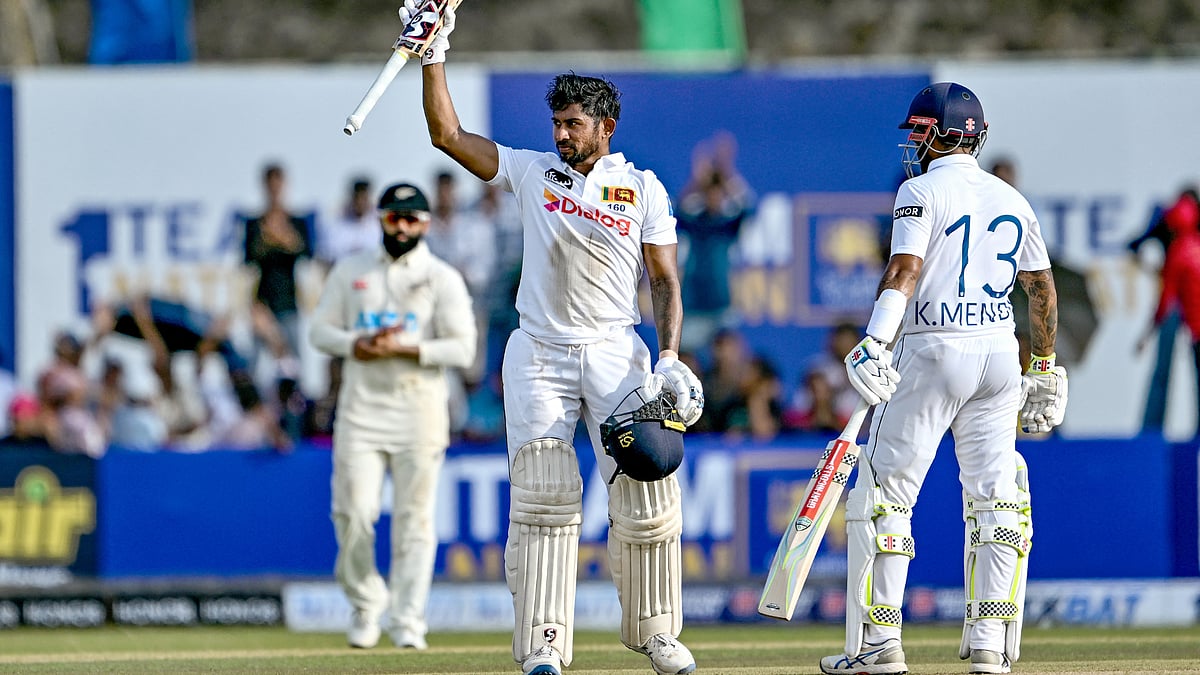 Kamindu Mendis starred for Sri Lanka once again in their Test with New Zealand - null