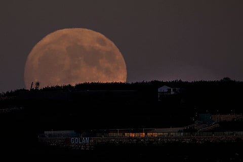 Israel Supermoon 