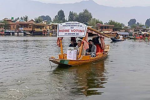 Voting from home facility in Srinagar