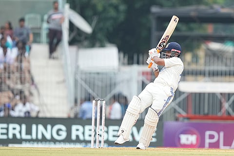 IND Vs BAN, 1st Test Day 1: Rishabh Pant plays a shot