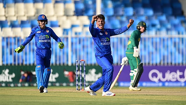 AFG Vs SA: Allah Mohammad Ghazanfar, Who Plays For KKR, Bamboozles Proteas In Sharjah - WATCH