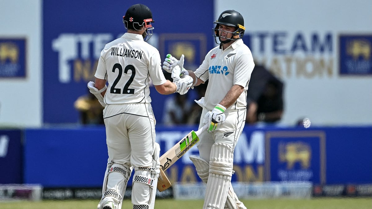Tom Latham and Kane Williamson