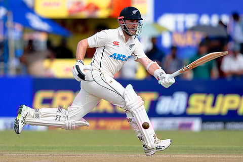 SL Vs NZ, 1st Test Day 2: New Zealand's Kane Williamson runs between the wickets