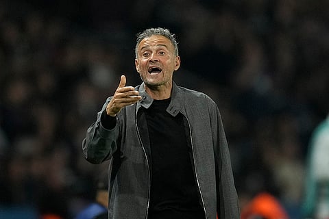 UEFA Champions League, PSG vs Girona: PSG's head coach Luis Enrique