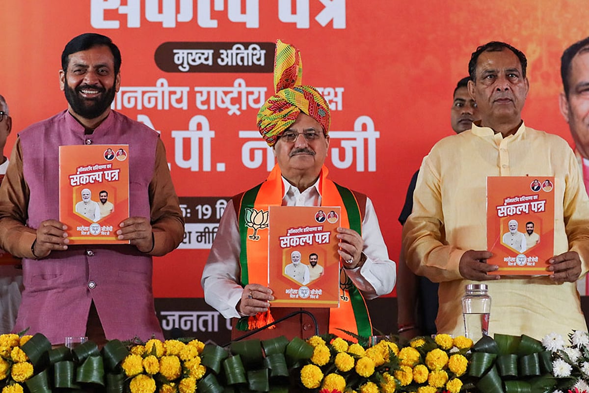 BJP's manifesto for Haryana polls