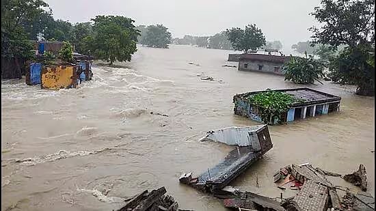 Bihar: Parts of Patna, Nalanda Inundated As Rising River Waters Breach Small Dams