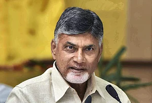| Photo: PTI : Andhra Pradesh CM Chandrababu naidu