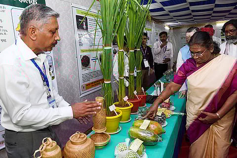 Prez Murmu in Ranchi