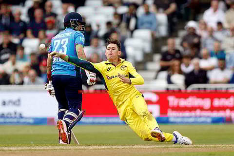 England Vs Australia 1st ODI: Australia's Marnus Labuschagne fields the ball