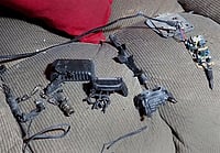 AP : This video grab, shows a walkie-talkie that was exploded inside a house, in Baalbek, east Lebanon, Wednesday, Sept. 18, 2024. 
