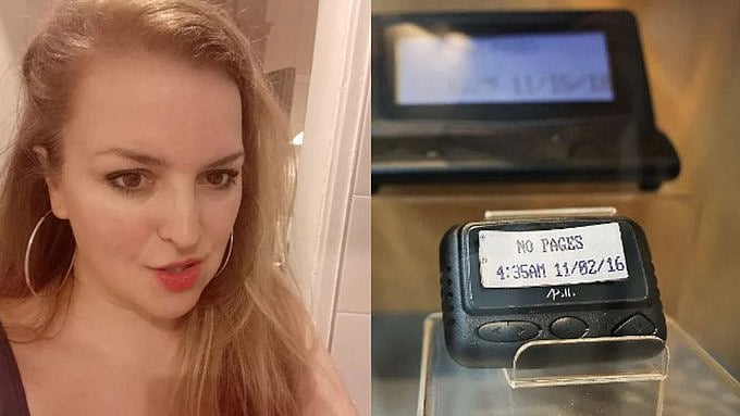 X/ @TheWeekLive : Cristiana Barsony-Arcidiacono, CEO and owner of BAC Consulting, the pager makers