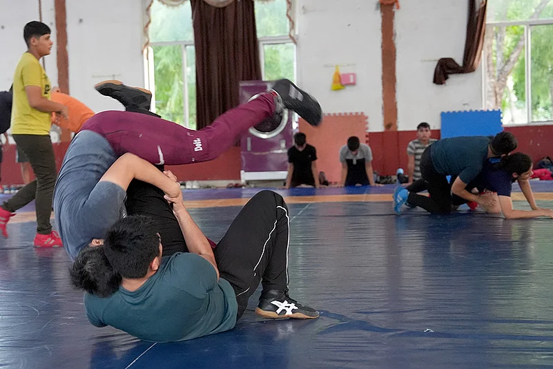 Olympic Wrestler Vinesh Phogat Campaigns for 2024 Haryana polls in Julana constituency_11