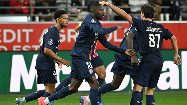 Reims 1-1 Paris Saint-Germain, Ligue 1: Dembele Equaliser Maintains Unbeaten Start