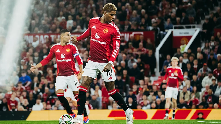 Manchester United forward Marcus Rashford - null