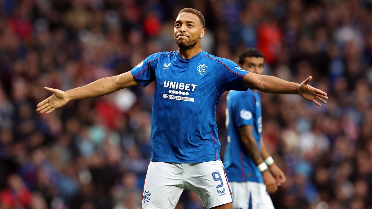 Rangers goalscorer Cyriel Dessers