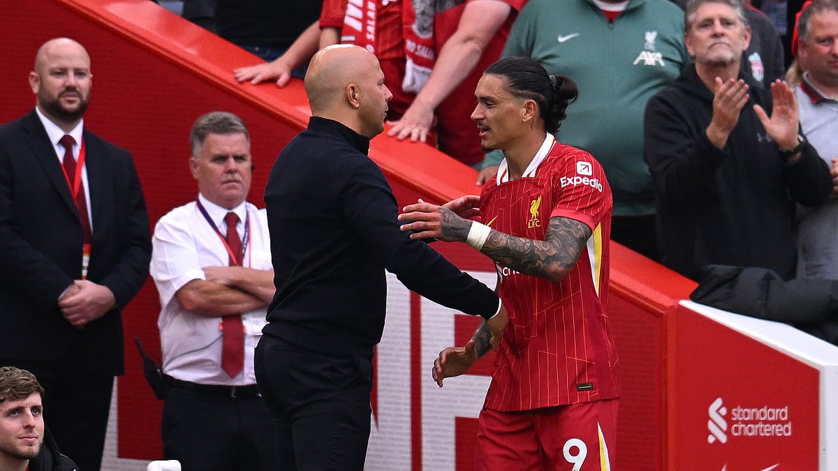 Arne Slot is working hard with Darwin Nunez to add more goals to his game