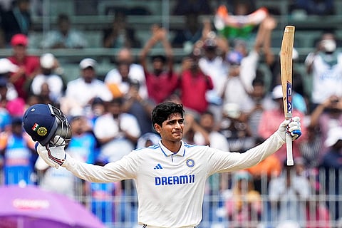IND vs BAN, 1st Test Match-Day 3: Shubman Gill celebrates his century