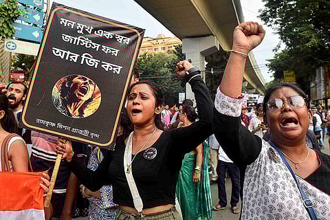 Kolkata Rape Case: A rally to CBI office