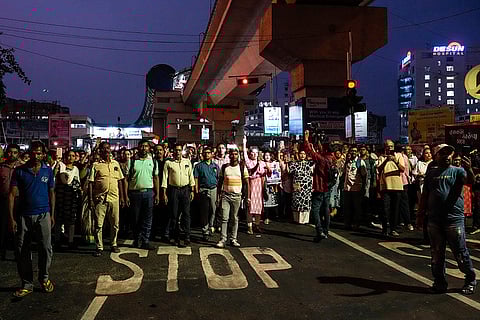 Kolkata Rape Case: People demand justice for the rape victim