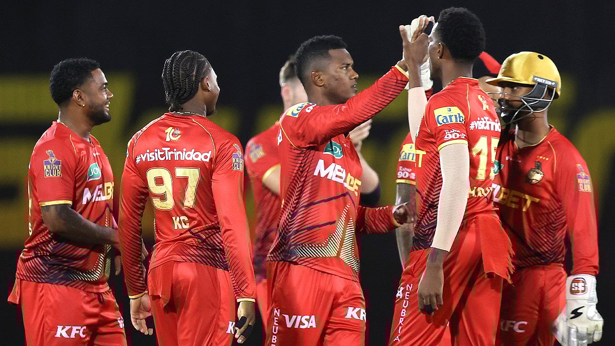 X | Trinbago Knight Riders  : Trinbago Knight Riders at Caribbean Premier League 2024. 