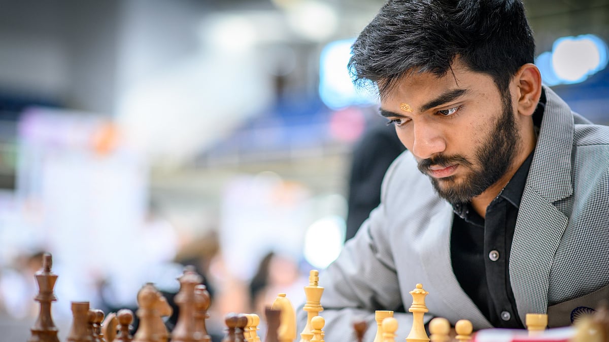 File : Indian Grandmaster D Gukesh.