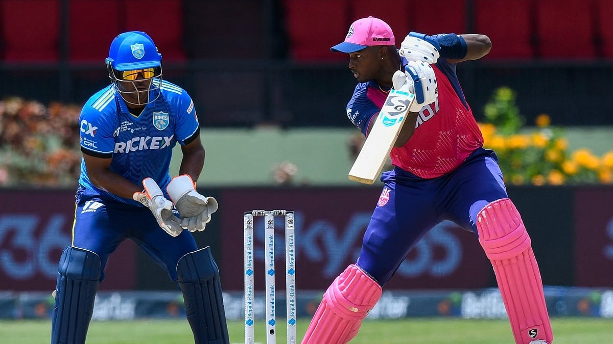 X | Barbados Royals  : A glimpse from the Barbados Royals Vs Saint Lucia Kings, Caribbean Premier League 2024 match. 