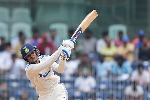 IND Vs BAN, 1st Test Day 3: India's Shubman Gill plays a shot