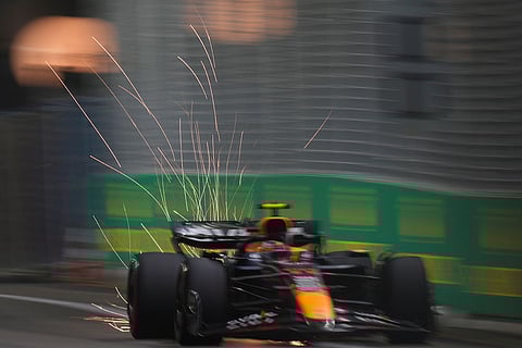 Singapore F1 GP Auto Racing