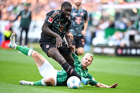 German Bundesliga Soccer Match: Bayern Munich vs Werder Bremen