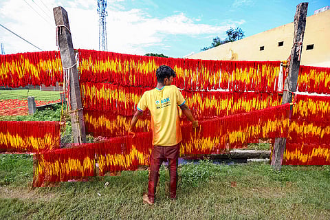Navratri festival preparations