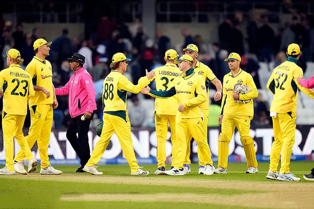 Photo: Danny Lawson/PA via AP : England Vs Australia 2nd ODI