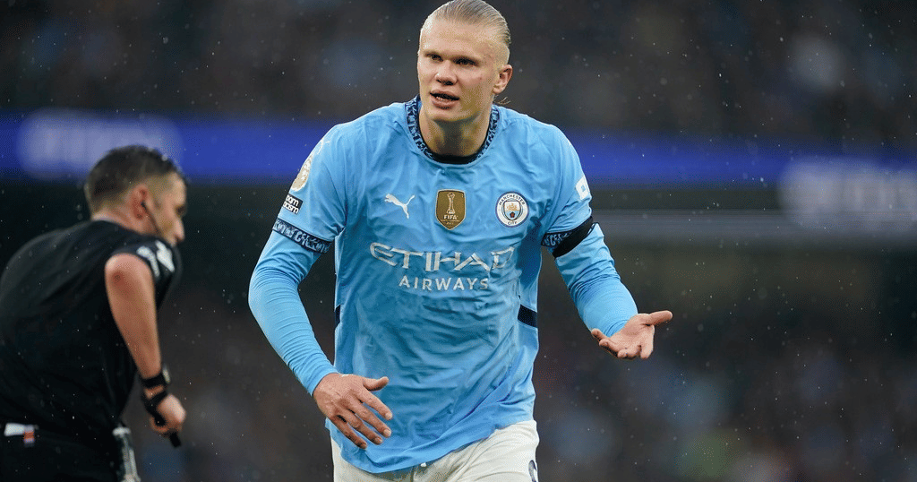 Manchester City vs Arsenal, Premier League Erling Haaland Scores 100th ...