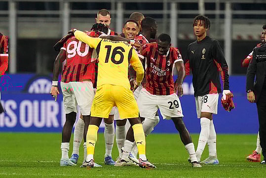 Inter Vs AC Milan: Rossoneri Beat Rivals 2-1 At San Siro - In Pics
