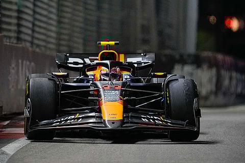 Singapore F1 GP Auto Racing