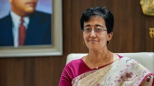 | Photo: PTI : Atishi Takes Charge As Delhi CM With Message For Arvind Kejriwal'a Return