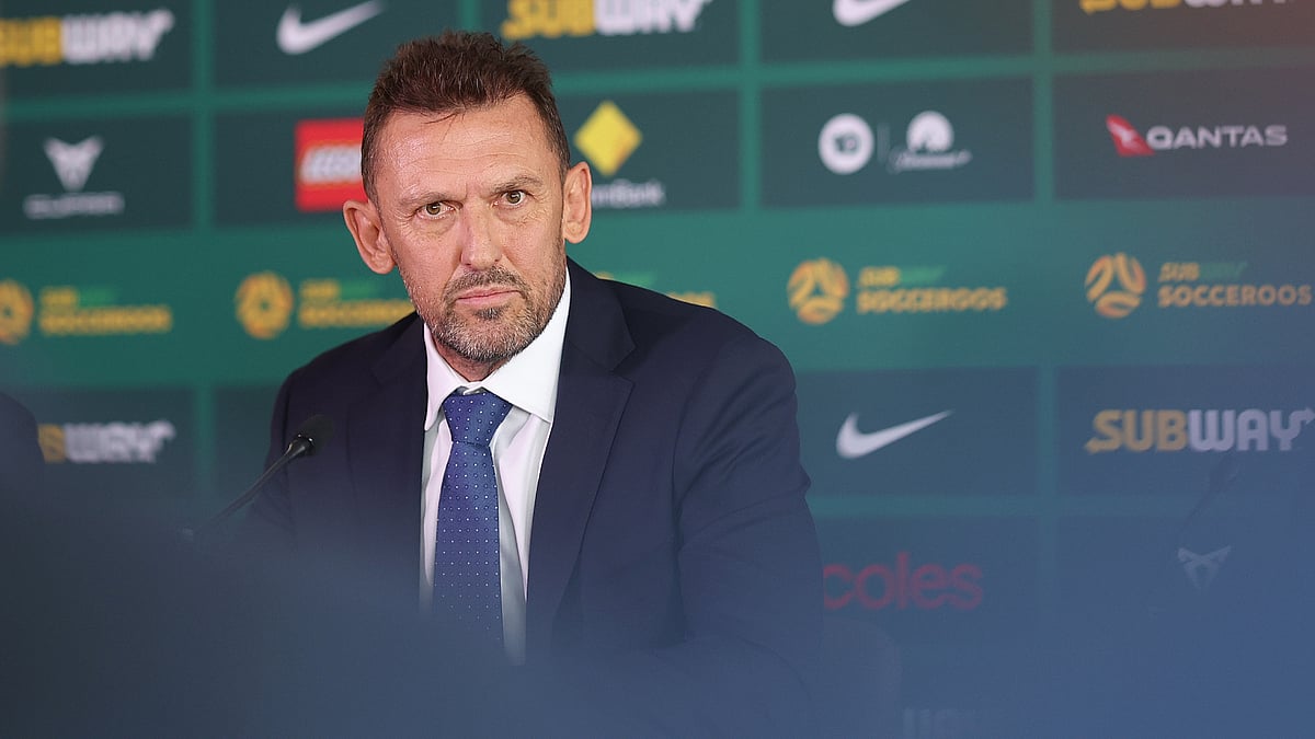 Tony Popovic speaks at his Australia unveiling
