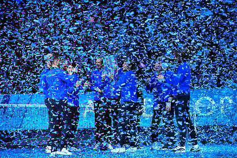 Laver Cup 2024, Team Europe vs Team World: Team Europe celebrates their victory