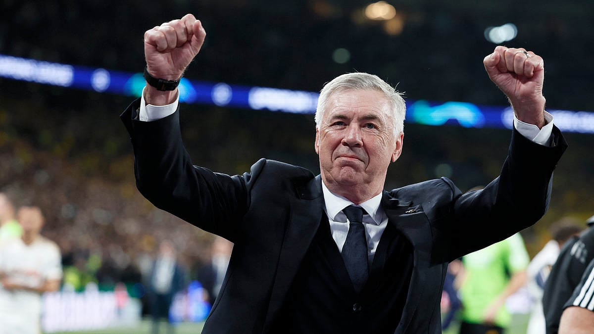 Real Madrid coach Carlo Ancelotti