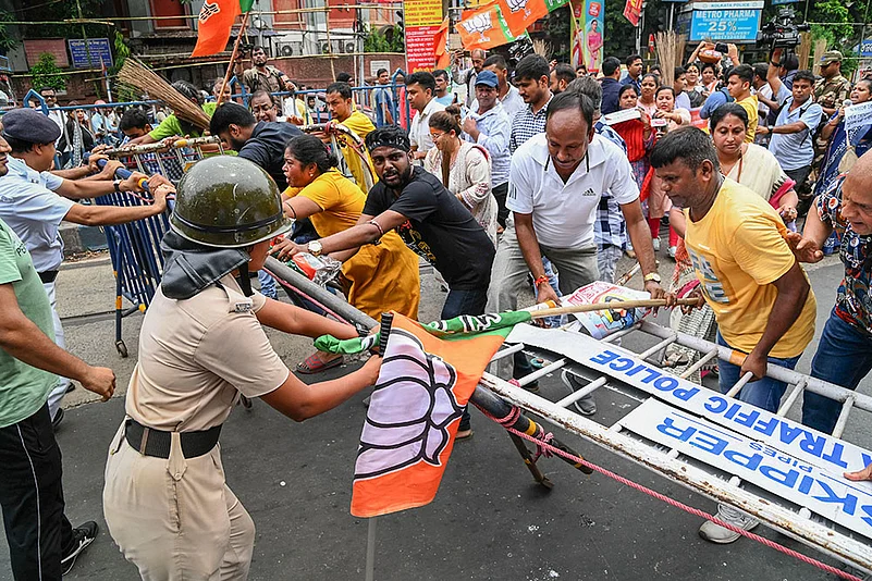 BJP protest