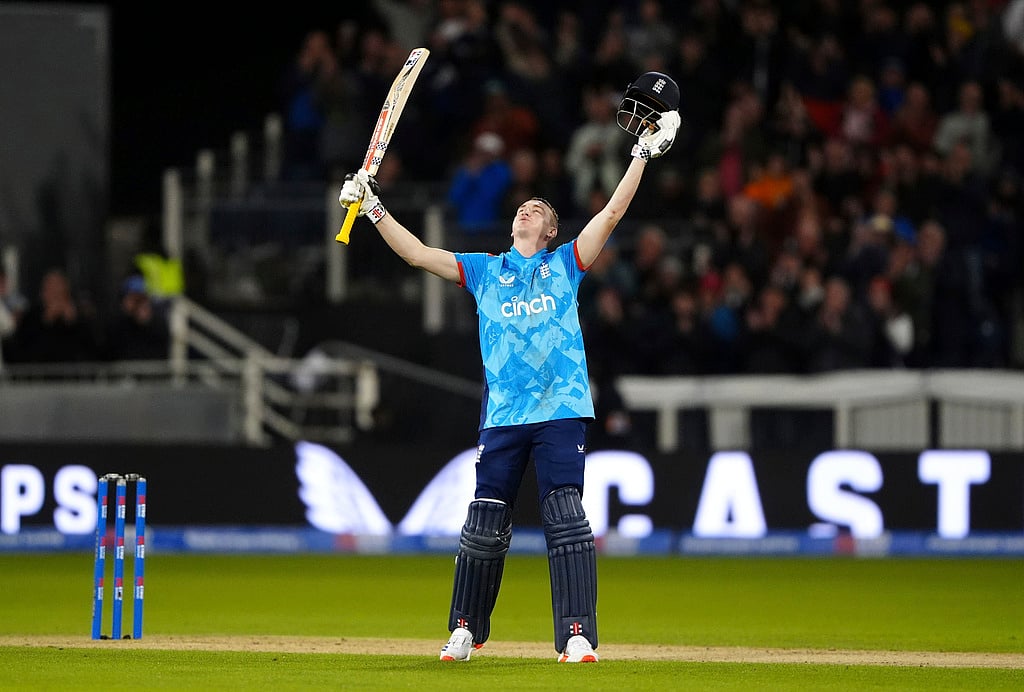 AP/Owen Humphreys : Harry Brook.