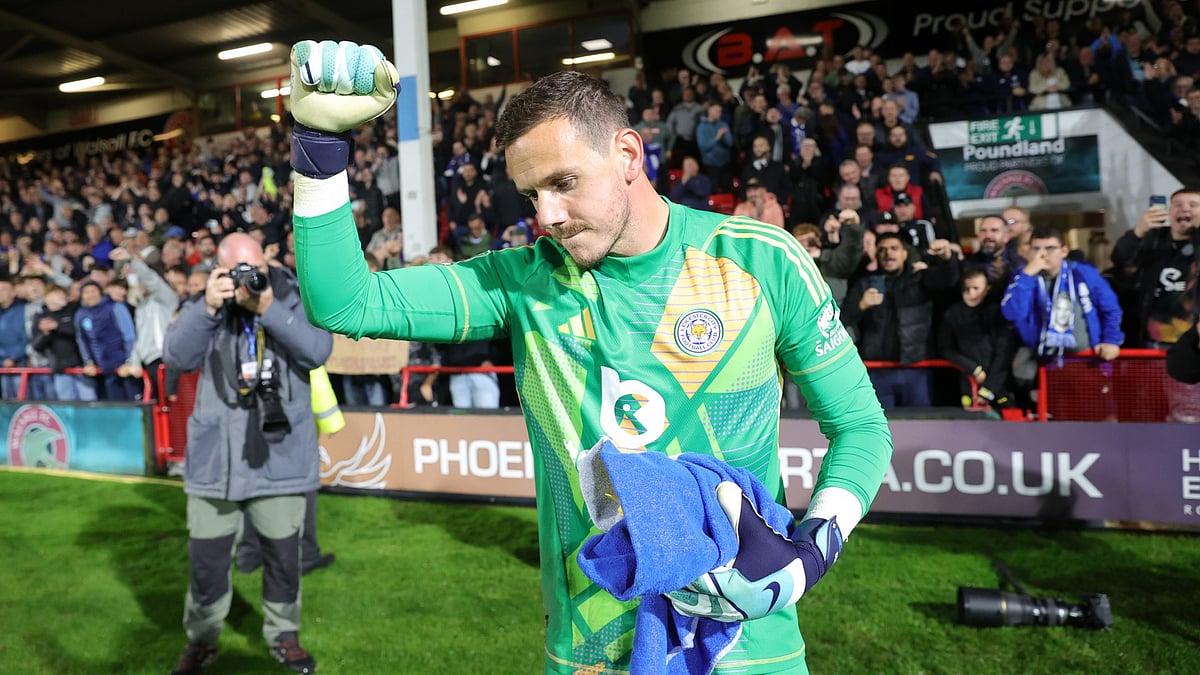 Leicester City goalkeeper Danny Ward