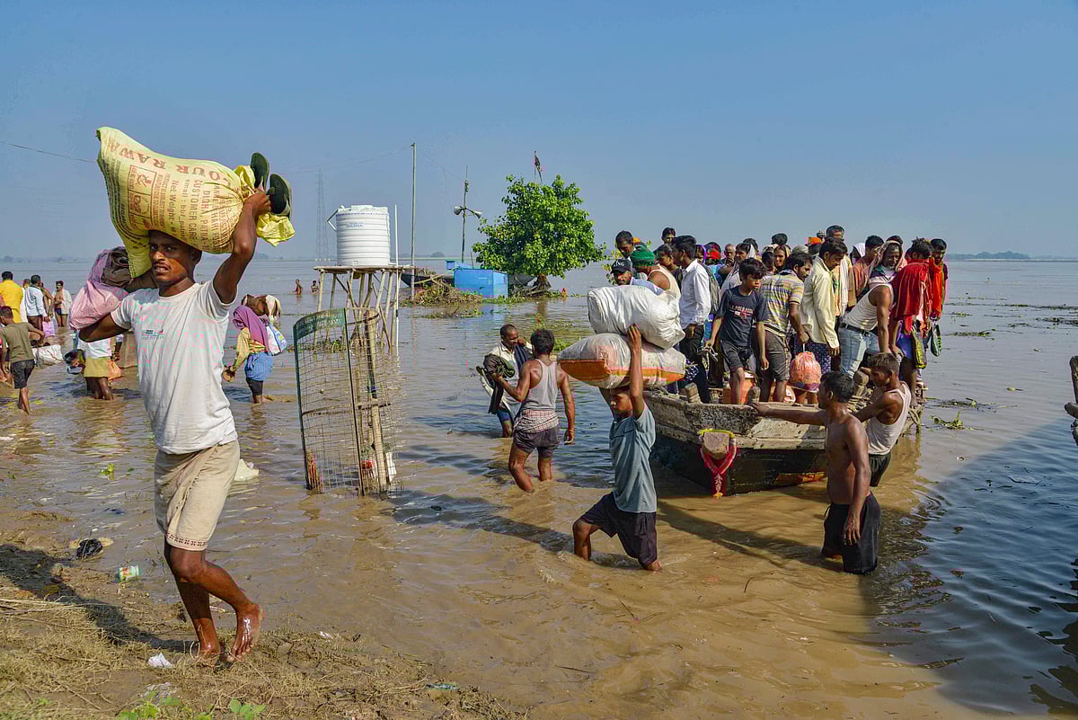 Flooded Ganges in Patna, Bihar - PTI