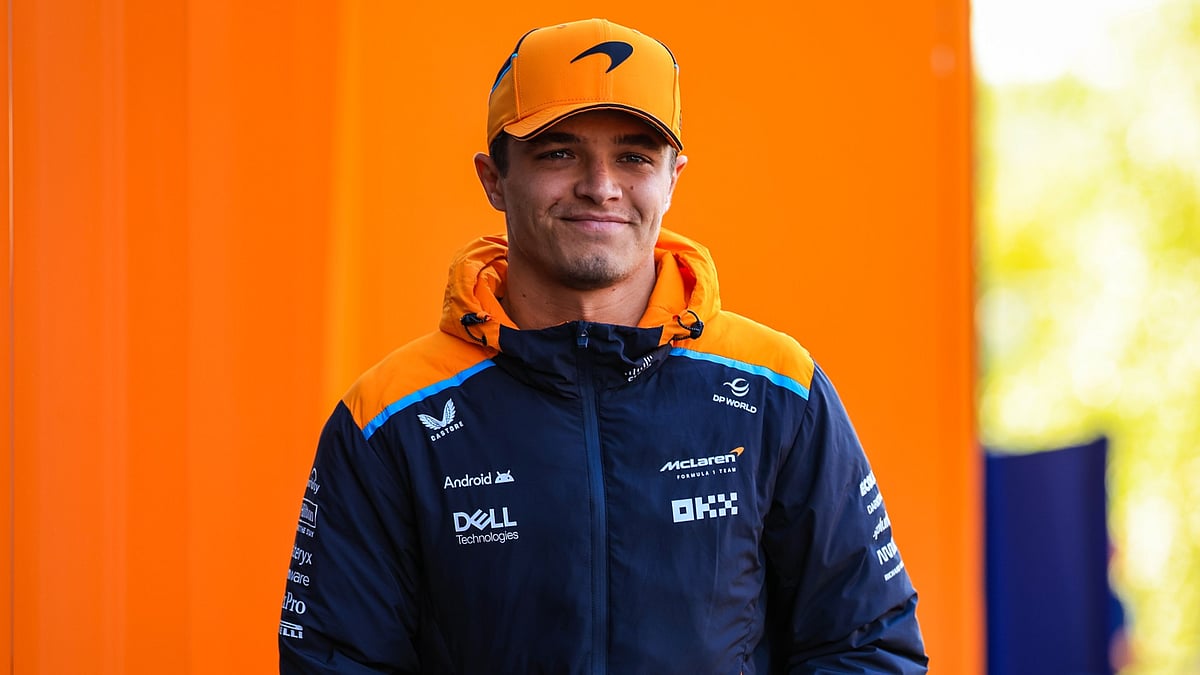 Lando Norris is chasing down Max Verstappen