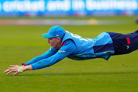 England vs Australia 3rd ODI: England's Harry Brook fails to prevent a boundary for four