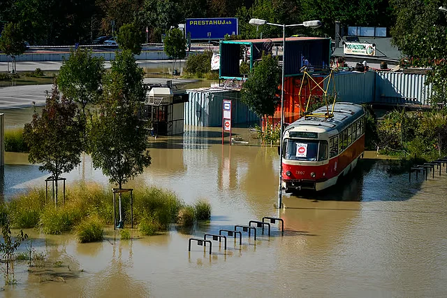 Extreme flooding in Central Europe