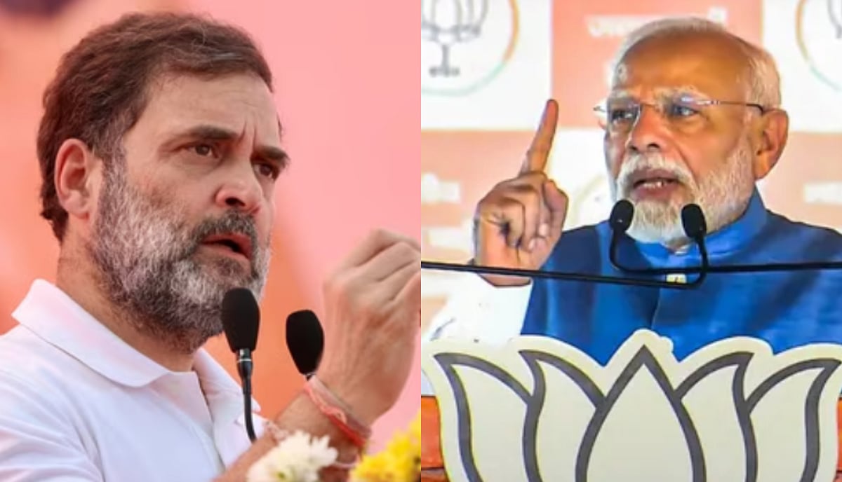 Rahul Gandhi and PM Narendra Modi - PTI