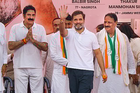 Rahul Gandhi in Jammu