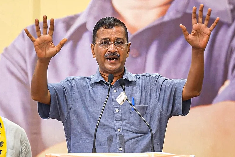 Kejriwal campaigns in Haryana Assembly elections, in Hisar.