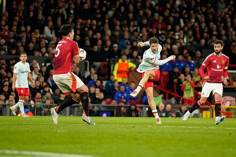 2024-25 UEFA Europa League soccer, Manchester United vs Twente_Ricky van Wolfswinkel