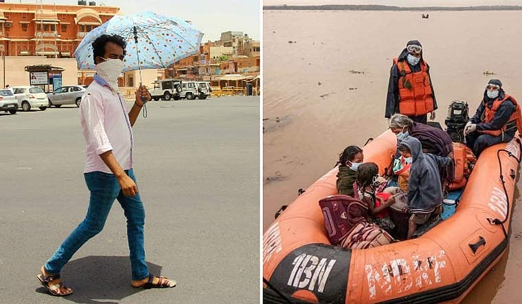 PTI : Heatwave and flood- the extreme weather conditions caused by El Nino and La Nina